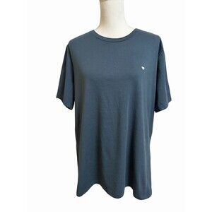 NWT Dalix Women's XL Vintage Navy Lil Heart Jersey Relaxed Tee T-SHIRT Cotton